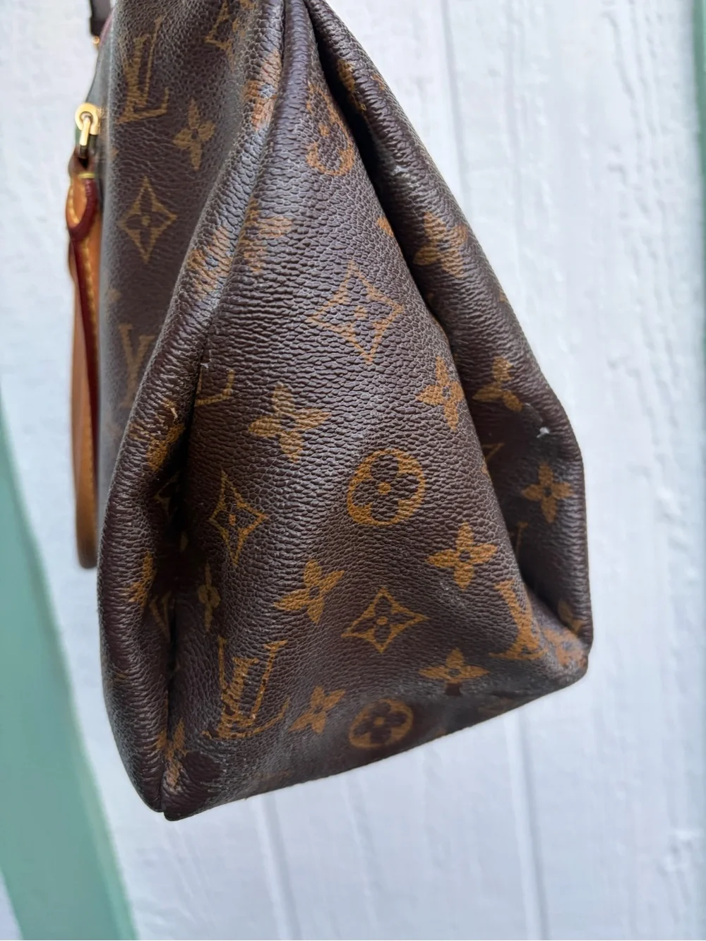Louis Vuitton Pallas Brown Monogram Satchel